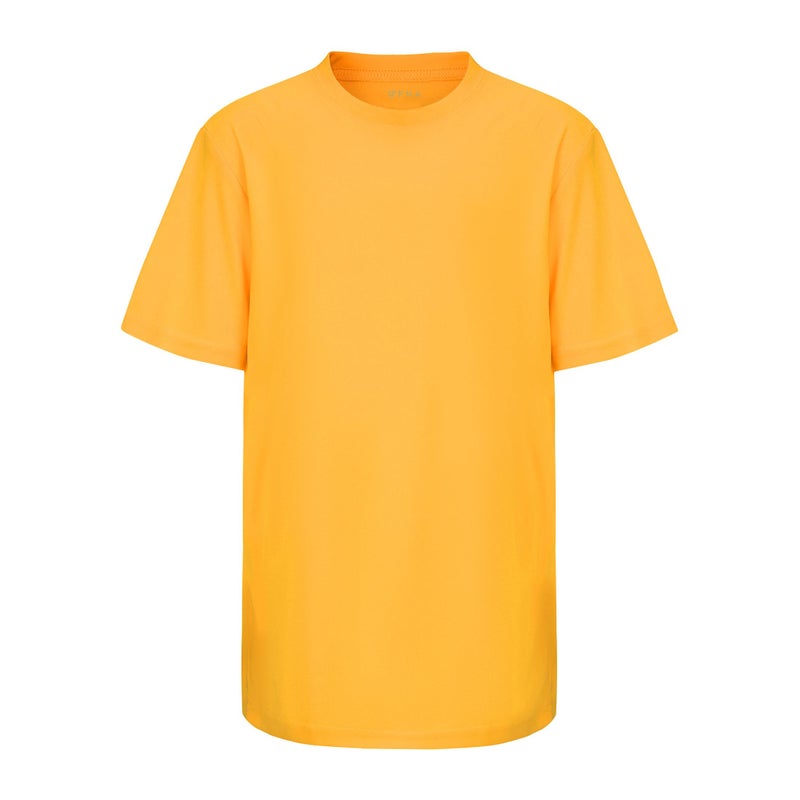 Opna Youth Boys Dri Fit Athletic T Shirts for Boys & Girls Sports Undershirt â€“ Youth & Teen Sizes Gold-M - Image 2